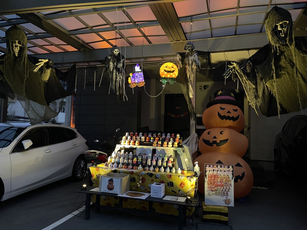 見たことないハロウィンの演出！！の画像
