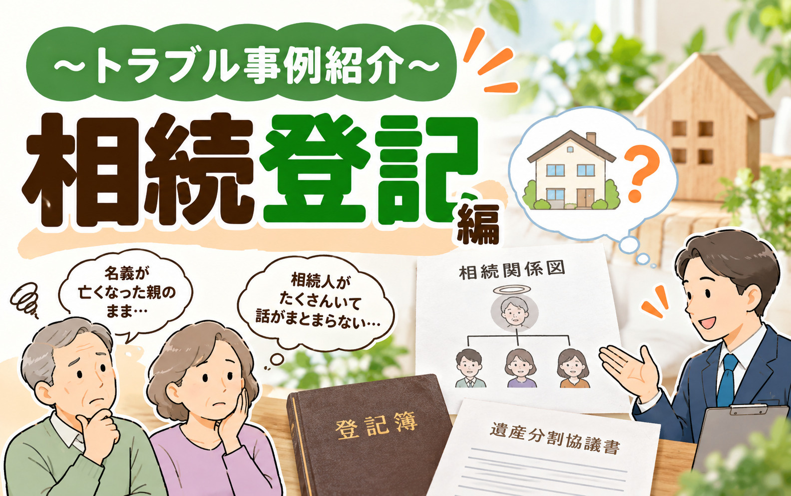 ～トラブル事例紹介～　相続登記編の画像