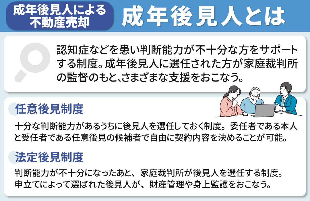 不動産売却における成年後見人とは？