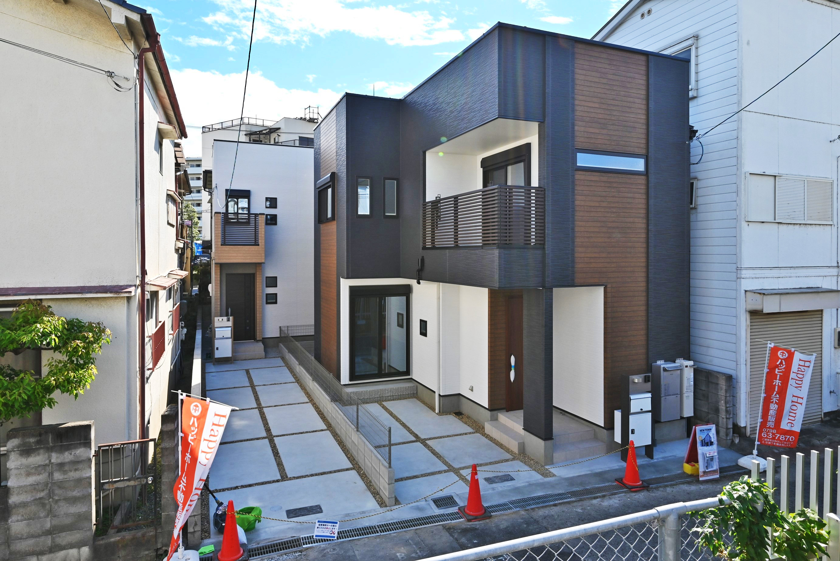 【現場進捗】東淀川区井高野1丁目新築戸建て|限定2邸の最新情報です!の画像