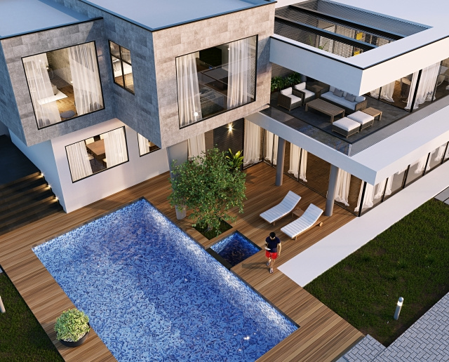 一戸建てにプールを設置する費用はどれくらい？メリットや維持費も解説！