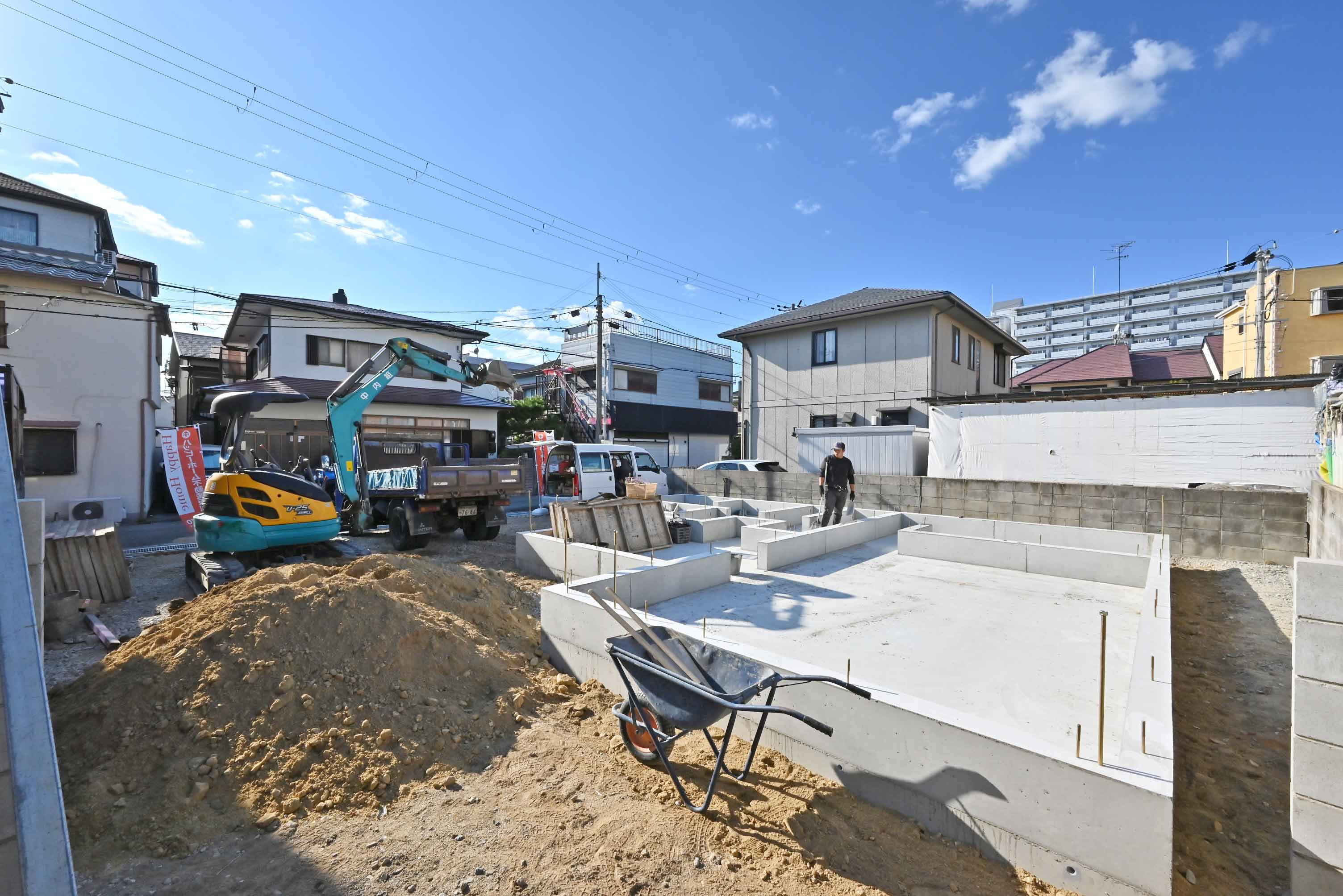 【現場進捗】宝塚市高松町新築戸建て|限定1邸の最新情報です。の画像