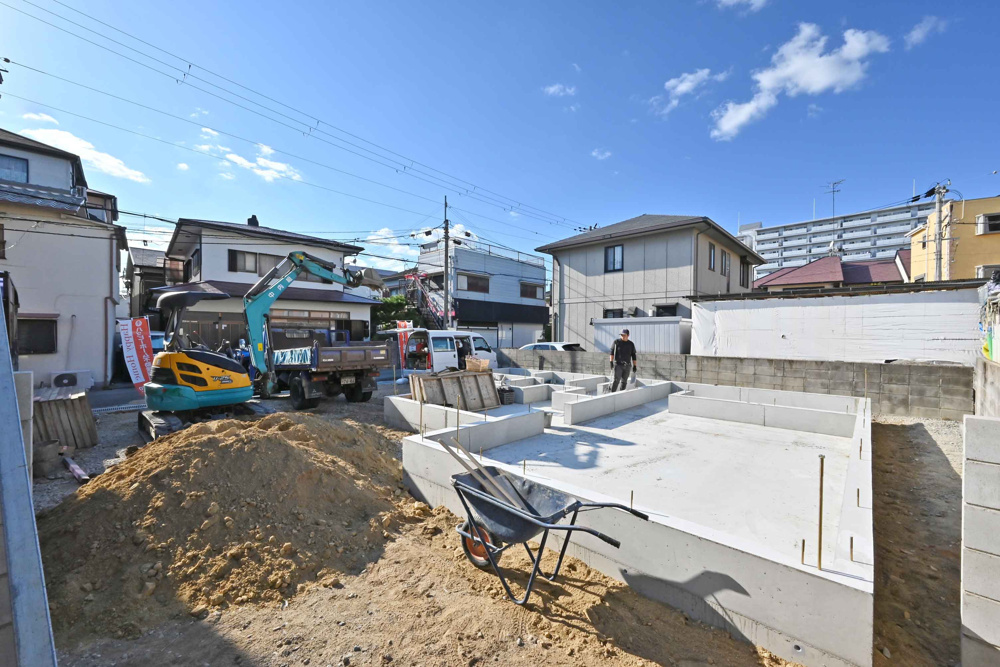 【現場進捗】宝塚市高松町新築戸建て｜限定1邸の最新情報です。の画像
