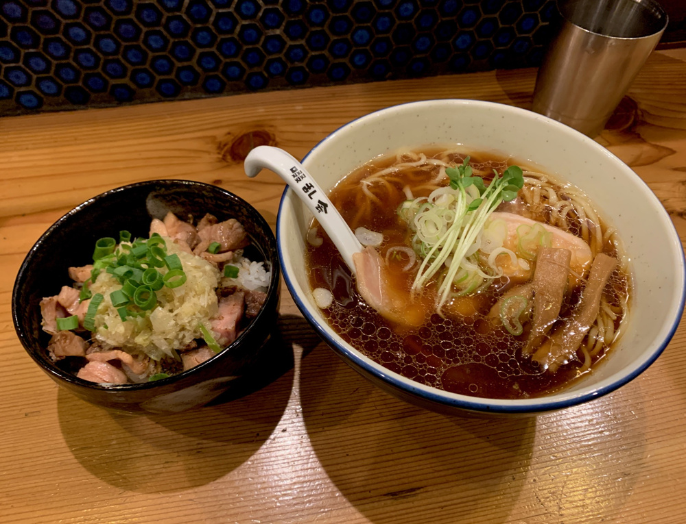 新小岩のラーメン　「自家製麺 啜乱会」の画像