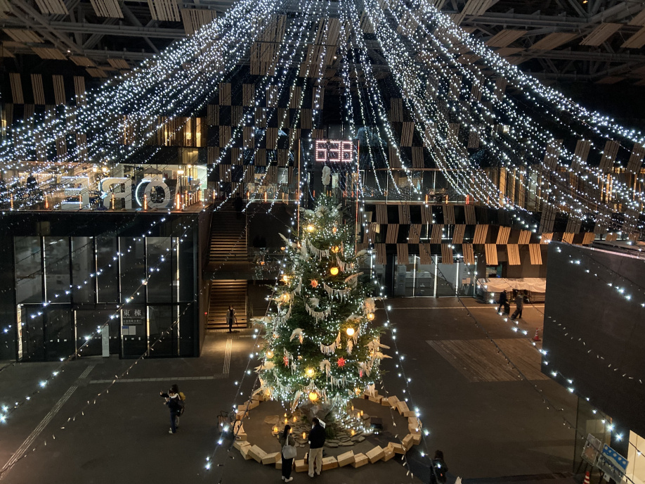 新潟市中央区　クリスマスの飾りいつから？の画像