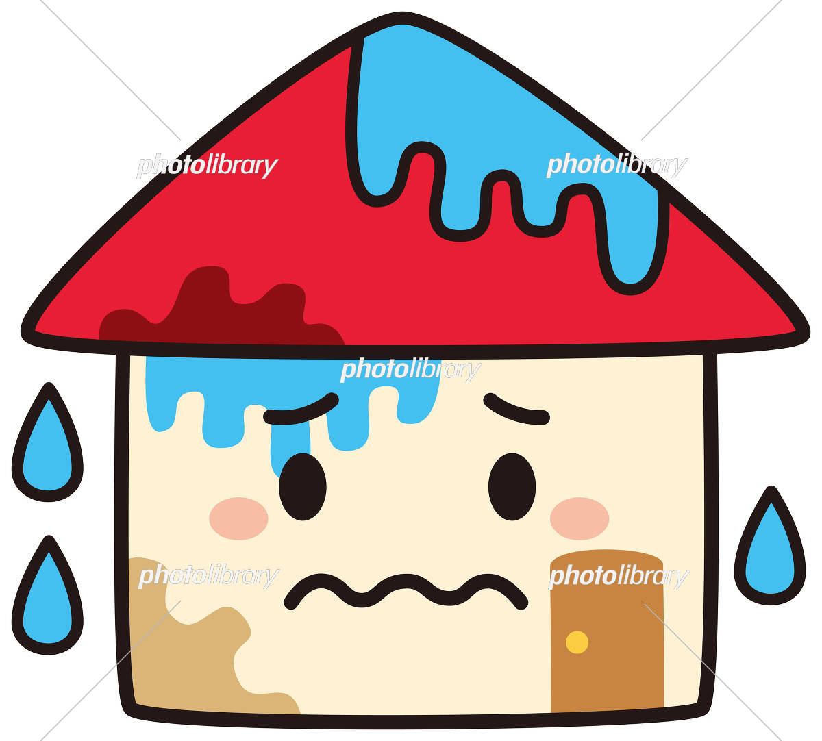不動産を売却する際　家が雨漏りしていたら？の画像