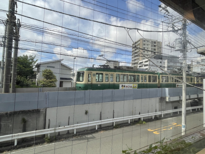美味しいパスタと江ノ電と・・・♪の画像