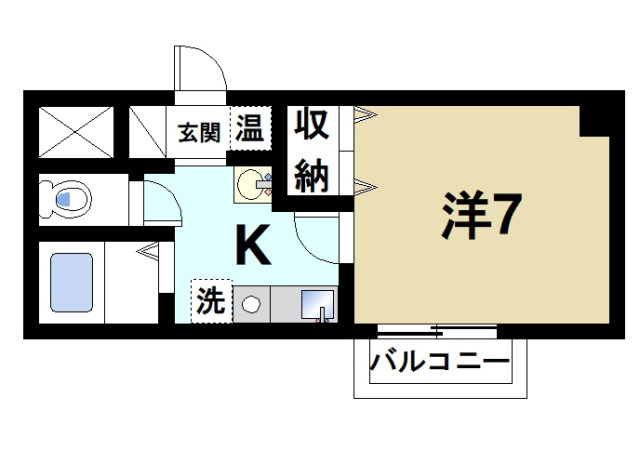メゾンK’sの間取り図2