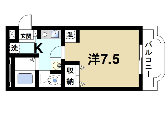 メゾンK’sの間取り図3