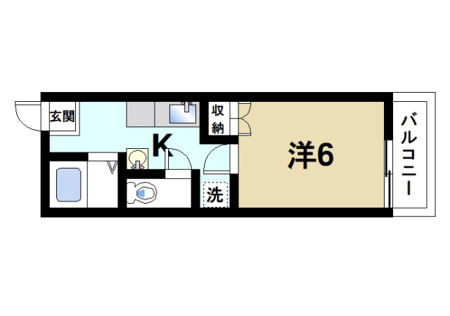 B・Bハイツの間取り図1