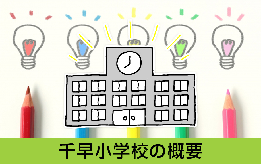 愛知県名古屋市中区にある千早小学校の概要