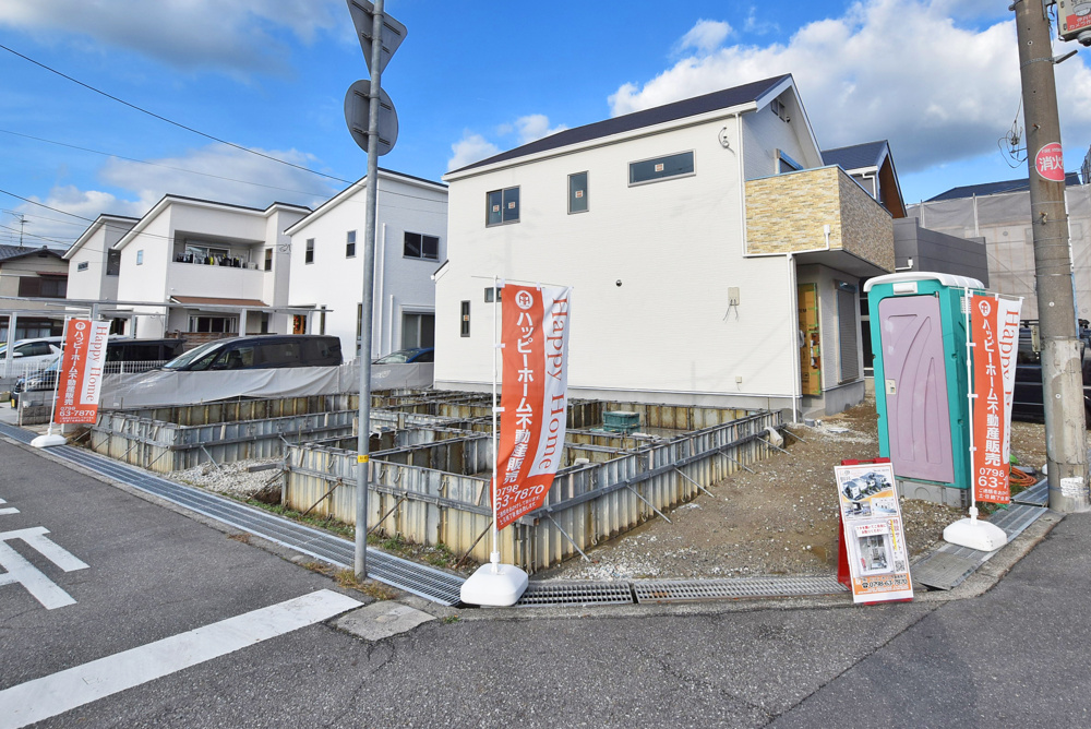 【現場進捗】ハッピータウン荻野2丁目新築戸建E号地｜角地残1邸の最新情報です。の画像