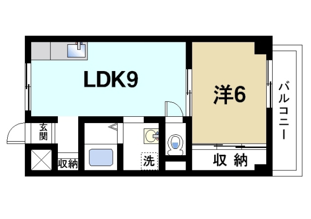 シャトレ信楽の間取り図2
