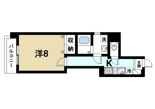カーサ・ヴァレティグレの間取り図1