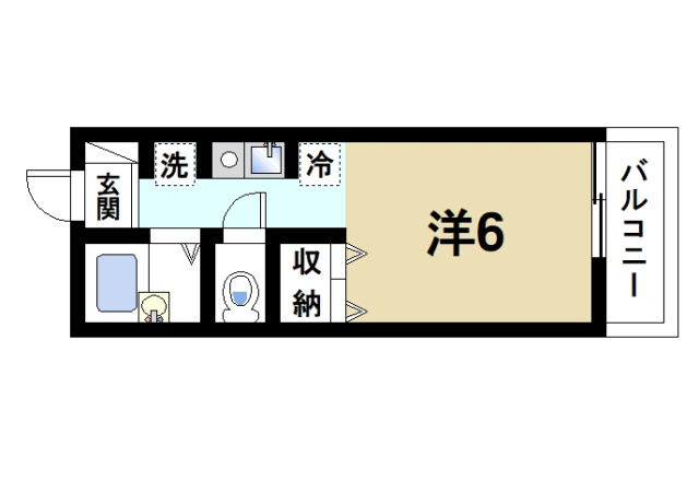 ラ･ポール・一条の間取り図1