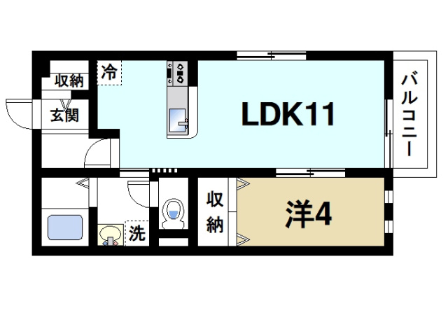 ミエパレスの間取り図1
