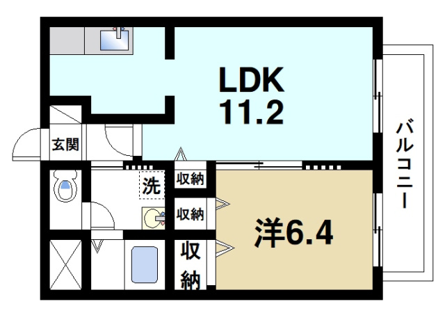 プラン・ラノⅡの間取り図1