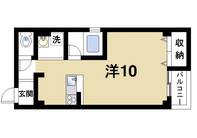 PARUJU・MISATO（パルジュ・ミサト）の間取り図1