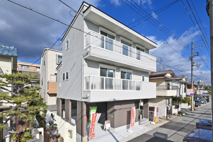 【新規販売】西宮市天道町新築戸建｜3階建駐車2台｜限定1邸の最新情報です。の画像