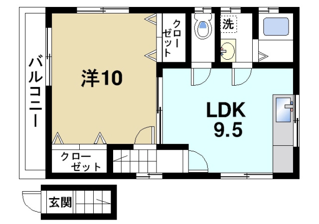 サクラホーム紀寺の間取り図2