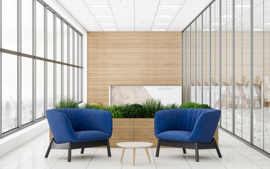 賃貸オフィスに設置するロビーのデザイン