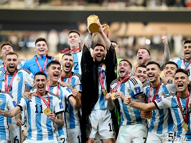 ワールドカープ！アルゼンチンおめでとうございますの画像