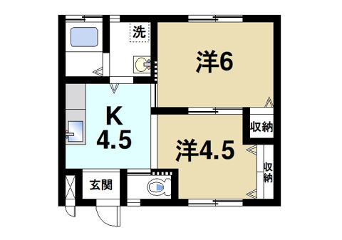 KOTOMATI　２番館の間取り図2