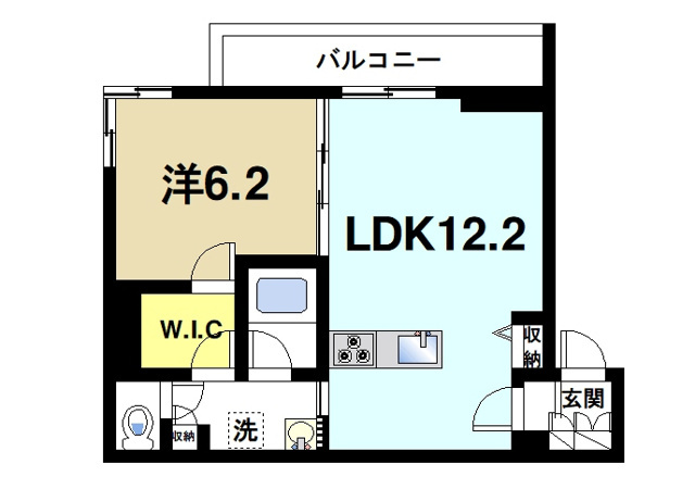 シャーメゾン　ノルウェストの間取り図2