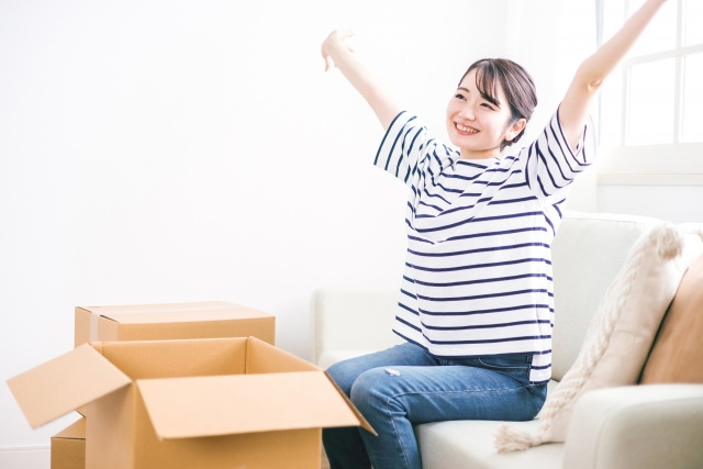 引越シーズン到来の画像