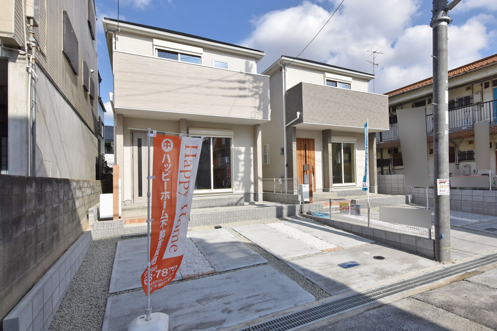 【内覧開始】尼崎市水堂町2丁目新築戸建｜全2邸の最新情報です。の画像