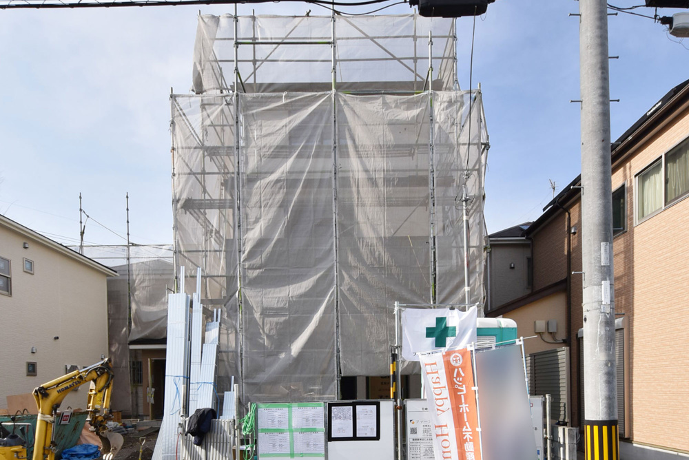 【現場進捗】尼崎市南武庫之荘９丁目新築戸建｜全４区画の最新情報です。の画像