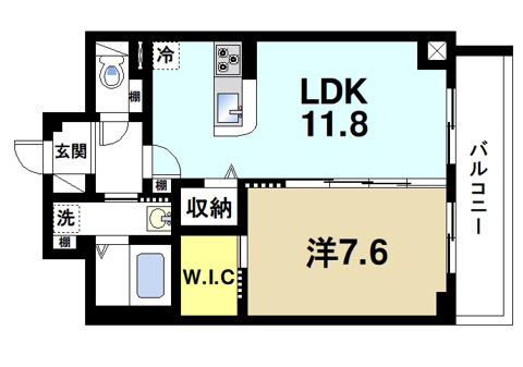 サンスクリット西大寺の間取り図2