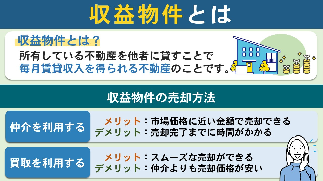 売却前に知っておきたい収益物件とは