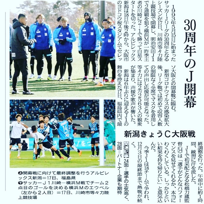 アルビレックス新潟の画像