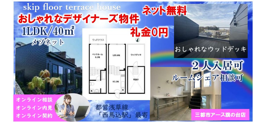 ～skip floor terrace house～【hike（ハイク）】