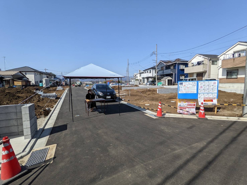 相模原市南区新戸　新築戸建　全21棟の開発分譲　スマートハウス現地販売会開催中の画像