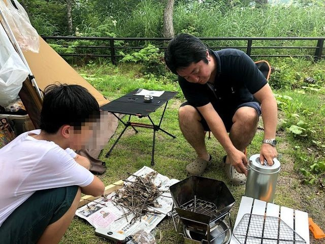 ファミリーキャンプにいってきました。の画像