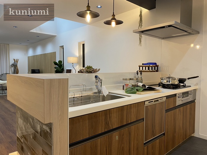 施工事例　新築戸建　キッチン