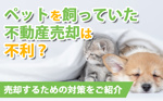 ペットを飼っていた不動産売却は不利？売却するための対策をご紹介の画像
