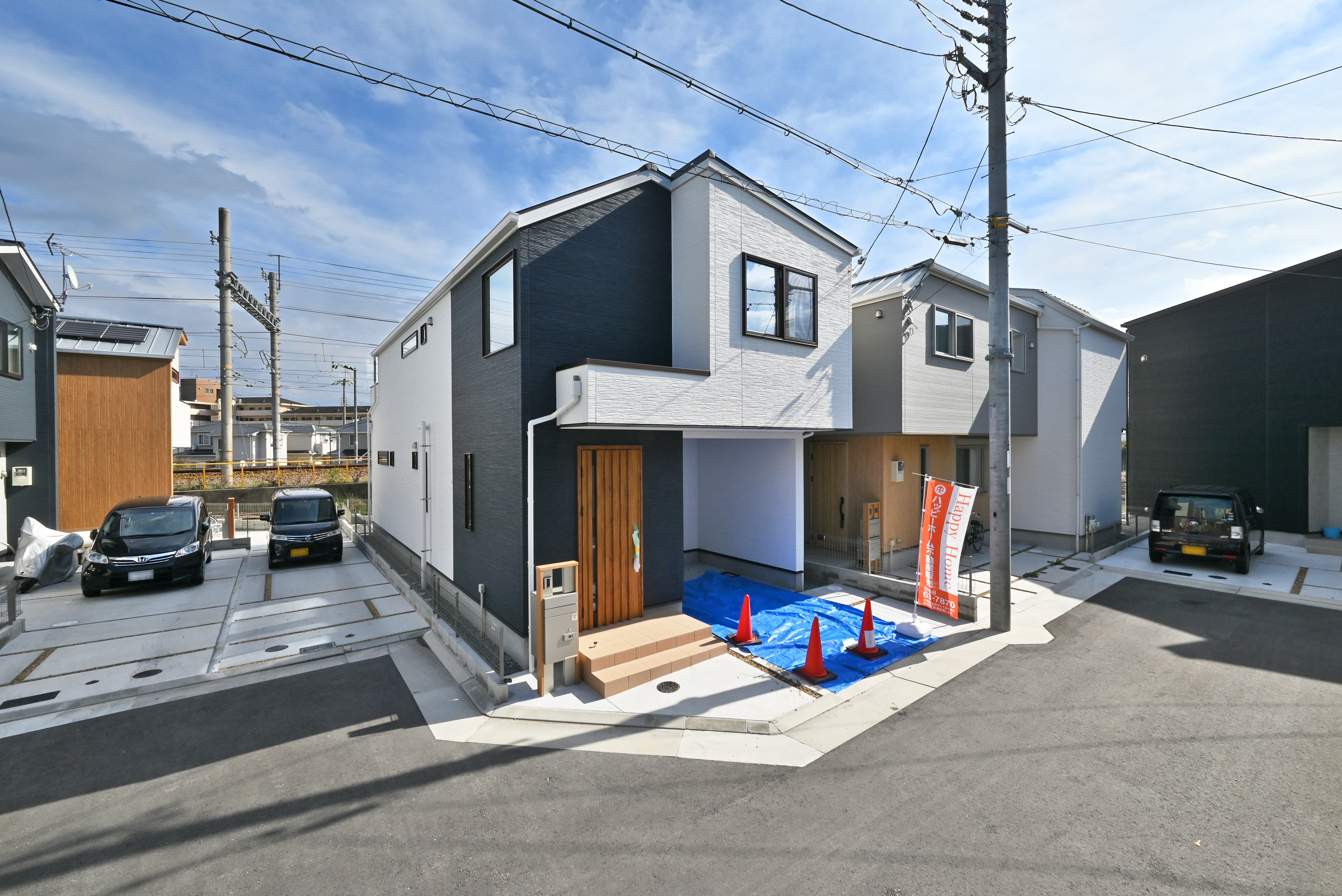 【現場進捗】宝塚市山本東3丁目新築戸建|リウィーナ山本東全13区画の最新情報です。の画像