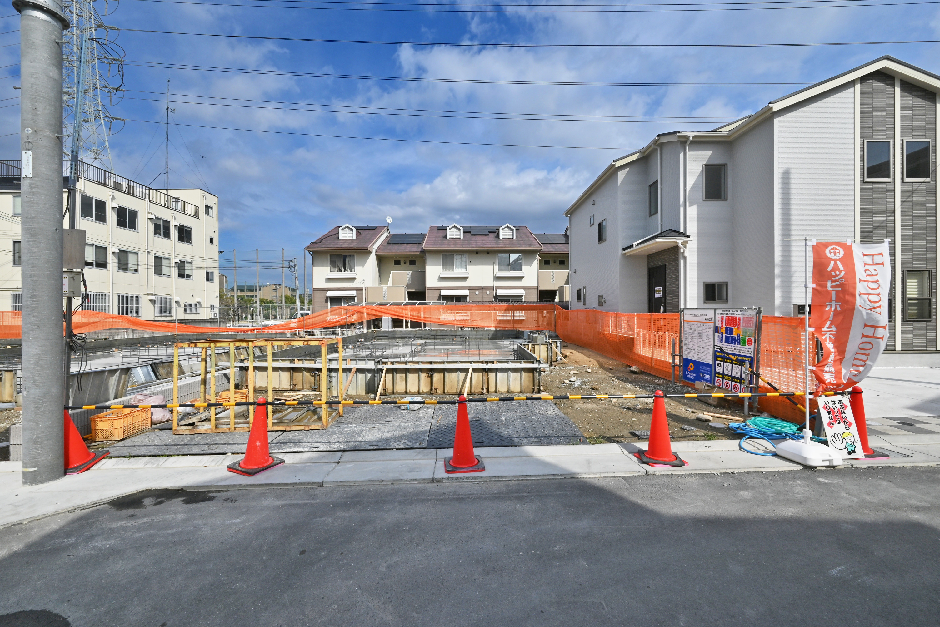 【現場進捗】伊丹市池尻7丁目新築戸建｜全9区画の最新情報です。の画像