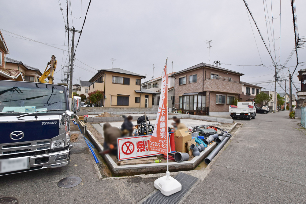 【現場進捗】西宮市上之町新築戸建｜限定2邸の最新情報です。の画像