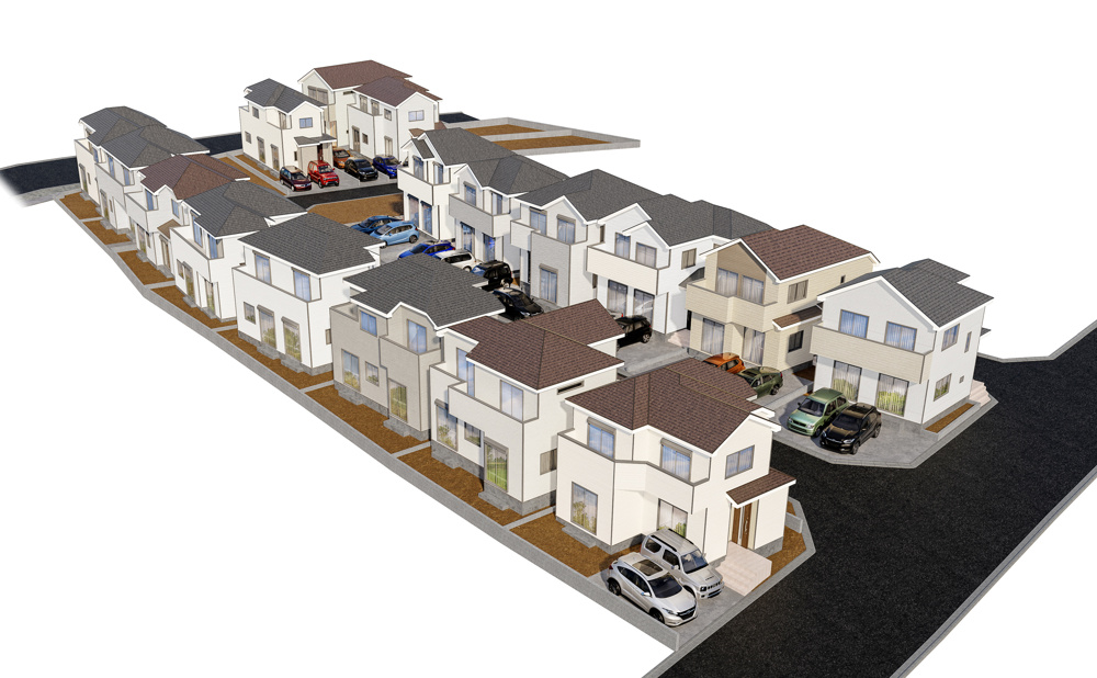 相模原市南区新戸　新築戸建の画像