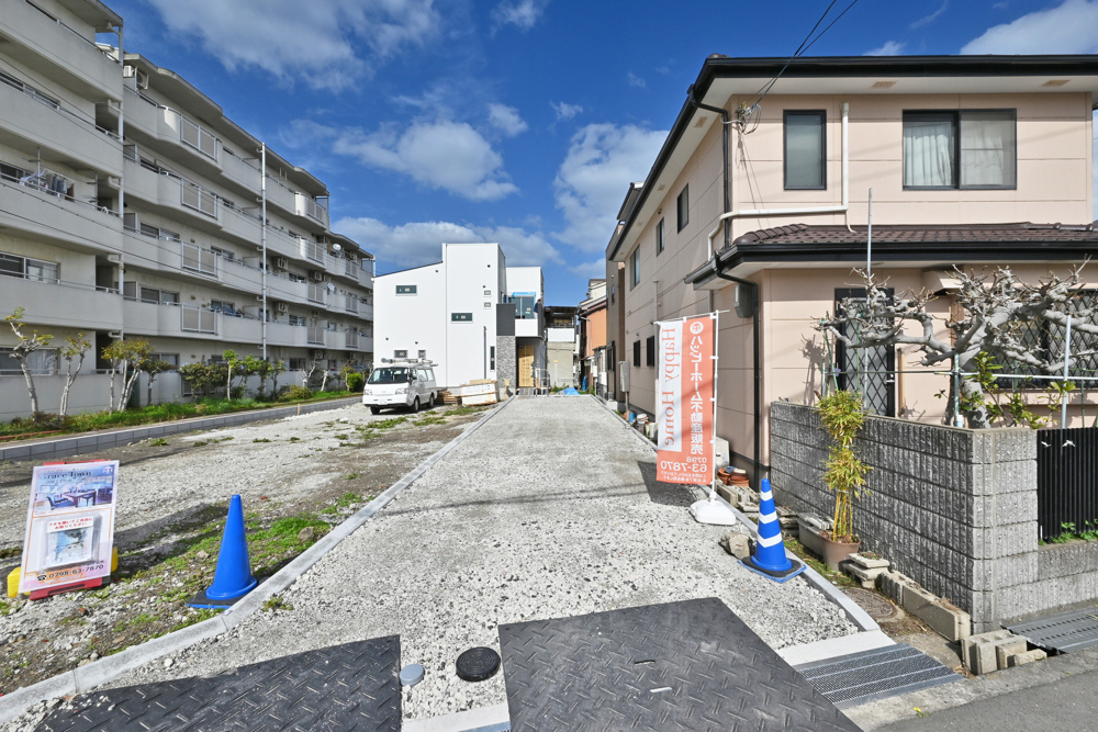 【現場進捗】尼崎市次屋2丁目新築戸建｜自由設計対応の全3区画分譲地、最新情報です！の画像