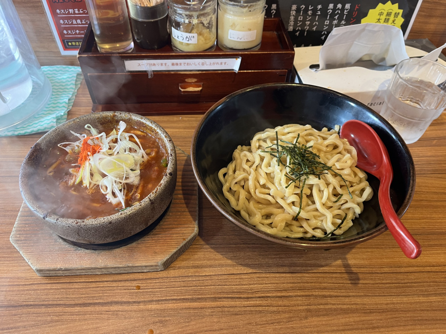 激辛つけ麵の画像