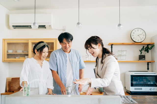 カウンターキッチンの賃貸物件を内見する際に確認するポイント
