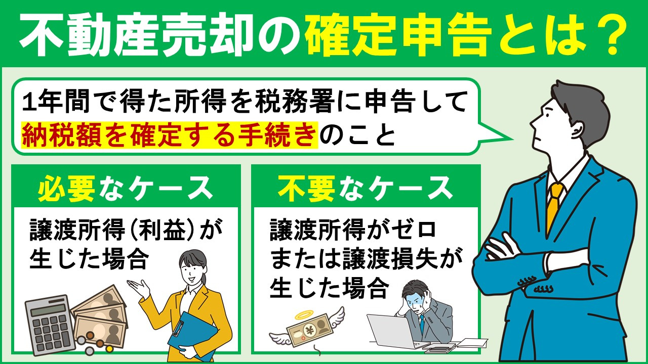 不動産売却における確定申告とは
