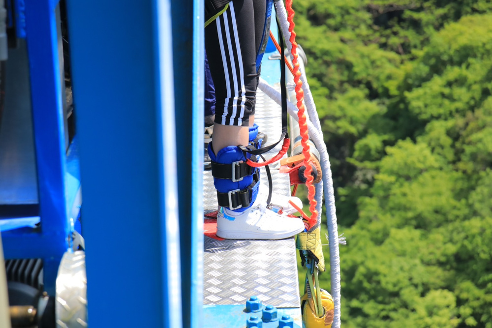 バンジージャンプをしました。の画像