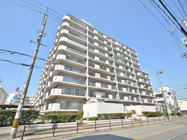広々バルコニー付きの3LDK！西淀川区のファミリー向け中古マンション