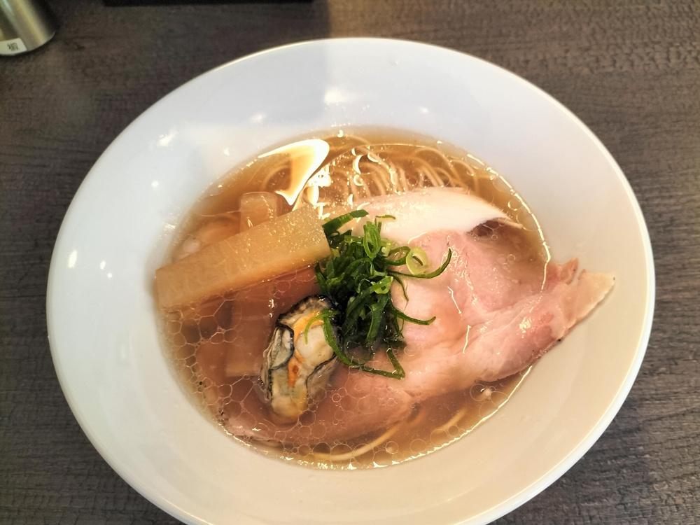 牡蠣しじみラーメン（2023.5.28）の画像